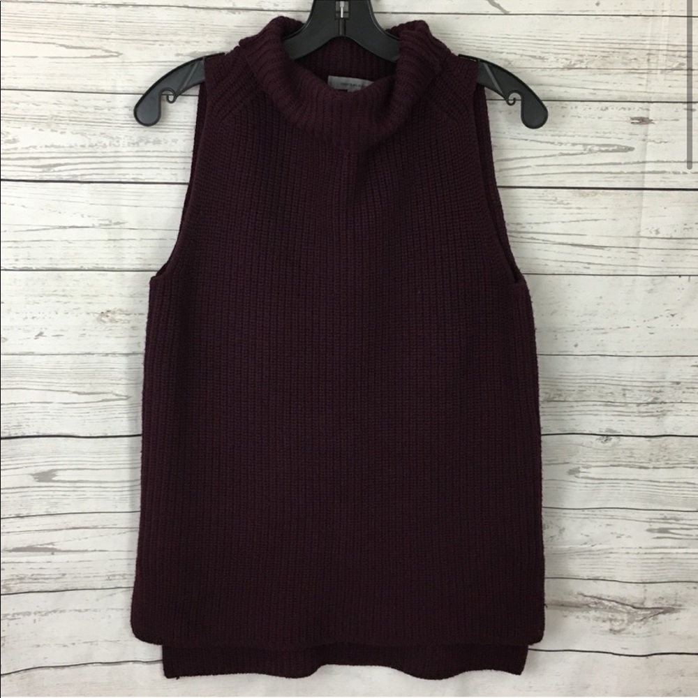 Classiques Entier cowl neck merino wool tunic top